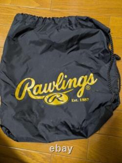 Gant de baseball Rawlings TRAP-EZE Noir pour infielders POUR LE JOUEUR PROFESSIONNEL