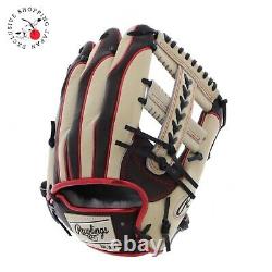 Gant de baseball Rawlings infield HOH PRO EXCEL Wizard #02 COULEURS 11.5 Camel Cho