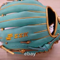 Gant de baseball SSK Pro Edge Softball Infielder Droitier 5L en édition limitée M. Vert Or