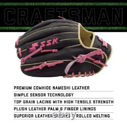 Gant de baseball SSK Z5 Craftsman 11,5 Infield Z5-1150BLKCMLPNK1