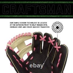 Gant de baseball SSK Z5 Craftsman 11.5 Infield Z5-1150BLKCMLPNK1