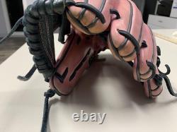 Gant de baseball Wilson A2000 1786 11,5 pouces infield cuir pro stock adulte rose noir