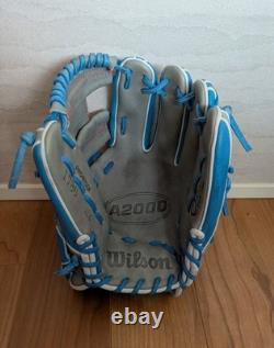 Gant de baseball Wilson A2000 1786 11,5 pouces pour infield RHT en cuir Pro Stock utilisé Japon