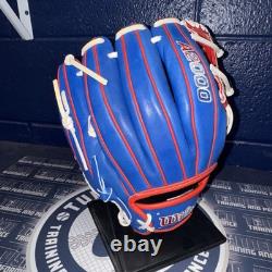 Gant de baseball Wilson A2000 1786 PRO STOCK 11.5 Champ intérieur ROUGE BLANC BLEU