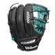 Gant De Baseball Wilson A2000 1786ss 11.5 Pouces Infield Noir/turquoise Pour Droitier