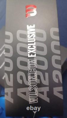 Gant de baseball Wilson A2000 1786SS 11.5 pouces Infield Noir/Turquoise pour droitier