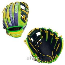 Gant de baseball Wilson A2000 BANANAS TIE DYE 1786 11.5 pouce infield WBW102222115