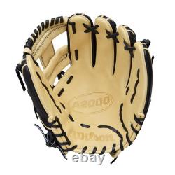 Gant de baseball Wilson A2000 Classics 1786 Noir 11.5 pouces Infield WBW104108