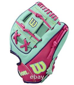 Gant de baseball Wilson A2000 DP15SS 11,5 pouces pour infield saison automnale 2025 WBW103461115