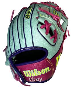 Gant de baseball Wilson A2000 DP15SS 11,5 pouces pour infield saison automnale 2025 WBW103461115