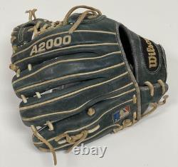 Gant de baseball Wilson A2000 RHT Modèle 1788 Pro Stock Infield Noir / Gris 11,25