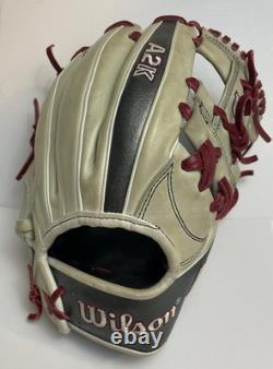 Gant de baseball Wilson A2K 1787 Pro Stock Select 11.75 pour joueur de champ intérieur droit H-Webb EUC