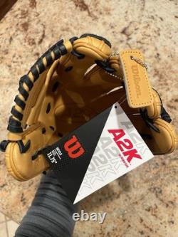 Gant de baseball Wilson A2K 1787 pour infield NWT
