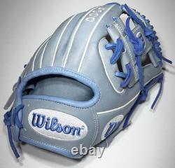 Gant de baseball Wilson Autism Speaks A2000 1786 11.5 RHT Infield Pro Stock Bleu