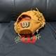Gant De Baseball Wilson Infield Hard 11.5 Pro Stock Cuir Utilisé