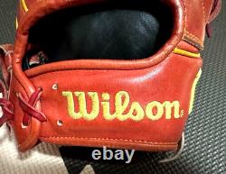 Gant de baseball Wilson JAPAN Infield A2K RHT LH Hard Pro StockSELECT Limité