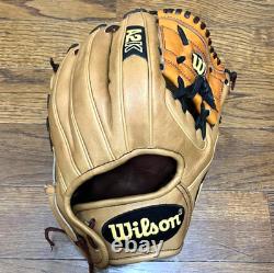 Gant de baseball Wilson JAPAN joueur de champ intérieur A2K 1786 RHT Hard Pro Stock SELECT Limité