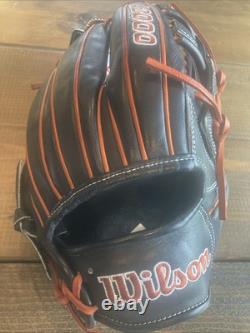 Gant de baseball Wilson Pro Stock A2000 1716 11.5 RHT Utilitaire Infield Prix de détail 320 $