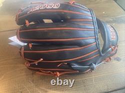 Gant de baseball Wilson Pro Stock A2000 1716 11.5 RHT Utilitaire Infield Prix de détail 320 $