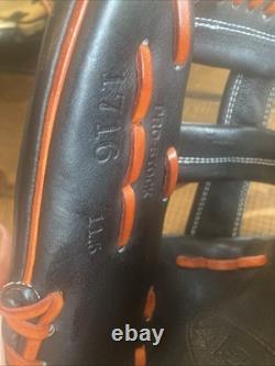 Gant de baseball Wilson Pro Stock A2000 1716 11.5 RHT Utilitaire Infield Prix de détail 320 $