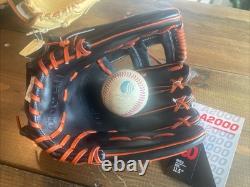 Gant de baseball Wilson Pro Stock A2000 1716 11.5 RHT Utilitaire Infield Prix de détail 320 $
