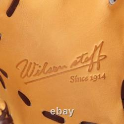 Gant de baseball Wilson Staff DUAL 1723 Infield WBW102045 Hardball RHT Modèle Japon