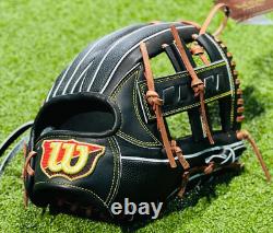 Gant de baseball Wilson Staff DUAL Infield 11,5 RHT LH Pro Stock Japon Exclusif