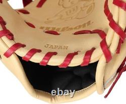 Gant de baseball Wilson Staff DUAL TEDDY BEAR LOGO ProStock Infield RHT 1723 JAPON