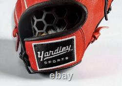 Gant de baseball Yardley Sports 11.50 RHT Horween Orange INF Marque neuve