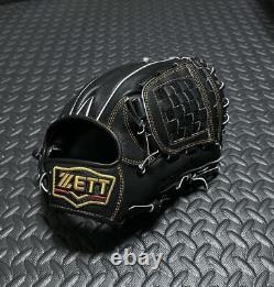Gant de baseball ZETT Gant de joueuse de champ intérieur de softball ZETT Pro Status modèle Genda