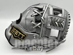 Gant de baseball ZETT Special Pro Commande 11.5 Infield Argent Noir RHT NPB Limité