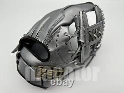 Gant de baseball ZETT Special Pro Commande 11.5 Infield Argent Noir RHT NPB Limité