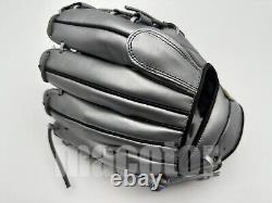 Gant de baseball ZETT Special Pro Commande 11.5 Infield Argent Noir RHT NPB Limité