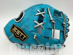 Gant de baseball ZETT Special Pro Commande 11.5 Infield Bleu Macaron Droitier Limité