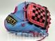 Gant De Baseball Zett Special Pro Commande 11.5 Infield Bleu Clair Rose Rht Édition Limitée