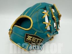 Gant de baseball ZETT Special Pro Commande 11,5 Infield Vert teal RHT Kenta Limité