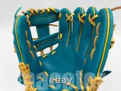Gant de baseball ZETT Special Pro Commande 11,5 Infield Vert teal RHT Kenta Limité