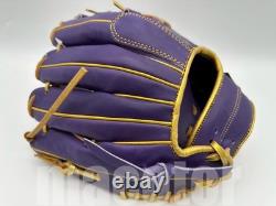 Gant de baseball ZETT Special Pro Commande 11.5 Infield Violet Or RHT Imamiya NPB