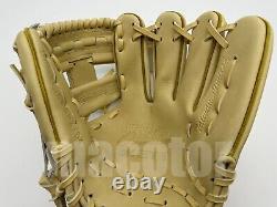 Gant de baseball ZETT Special Pro Order 11.5 Crème Infield H-Web RHT Japon NPB