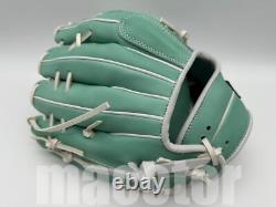 Gant de baseball ZETT Special Pro Order 12 pour joueur de champ intérieur, vert menthe et blanc, droitier, V-Web