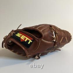 Gant de baseball Zett BIG-2303 RHT Modèle Pro Web en une pièce Infield Fabriqué au Japon