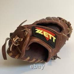 Gant de baseball Zett BIG-2303 RHT Modèle Pro Web en une pièce Infield Fabriqué au Japon