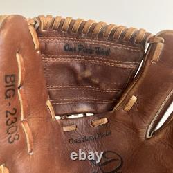 Gant de baseball Zett BIG-2303 RHT Modèle Pro Web en une pièce Infield Fabriqué au Japon