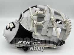 Gant de baseball d'arrêt-court Japan SSK Special Pro Order 11.5 Noir Blanc H-Web RHT