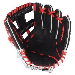 Gant de baseball d'arrêt-court SSK Z9 Maestro 11.75 pouces Z9-1175BLKRED1