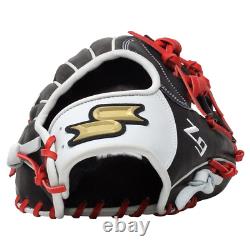 Gant de baseball d'arrêt-court SSK Z9 Maestro 11.75 pouces Z9-1175BLKRED1