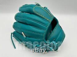 Gant de baseball d'arrêt spécial ZETT Pro Order 11.5 Infield Nile Blue H-Web RHT NPB Nouveau