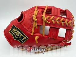 Gant de baseball d’infield ZETT Special Pro Order 11,75 pouces Croix rouge RHT édition limitée