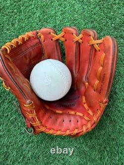 Gant de baseball d’intérieur Mizuno Pro Sakamoto Model HAGA Japan Hardball d’occasion