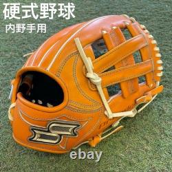 Gant de baseball d’intérieur SSK Pro Edge orange/camel pour main droite, d’occasion